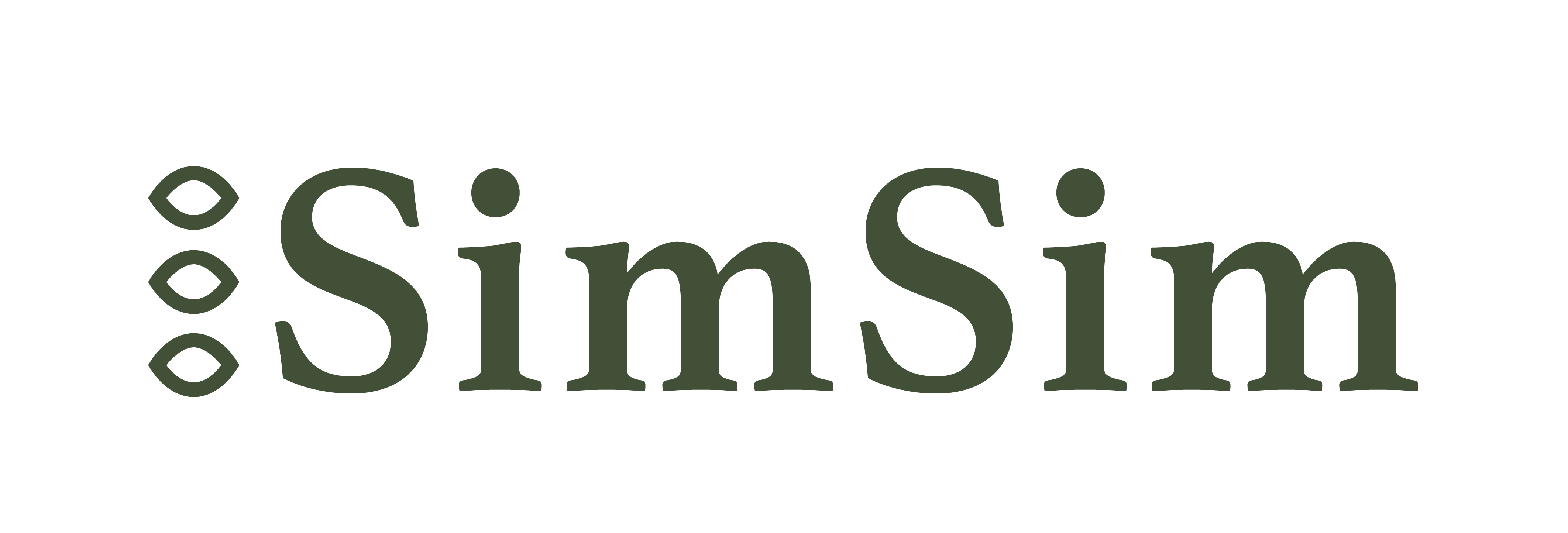 SimSim Logo English